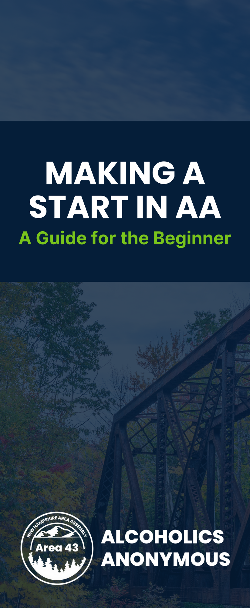 Making A Start in A.A. (pack of 10)