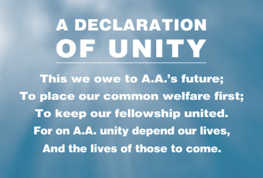 Unity Placard